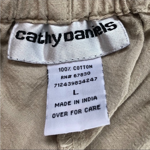 Vintage Lightweight Cathy Daniels Capris - Picture 6 of 6